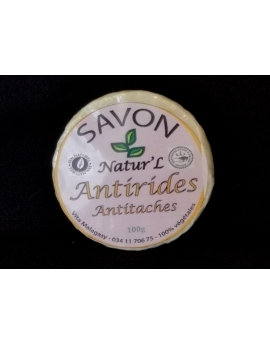 Savon Antirides et antitaches  100%naturel