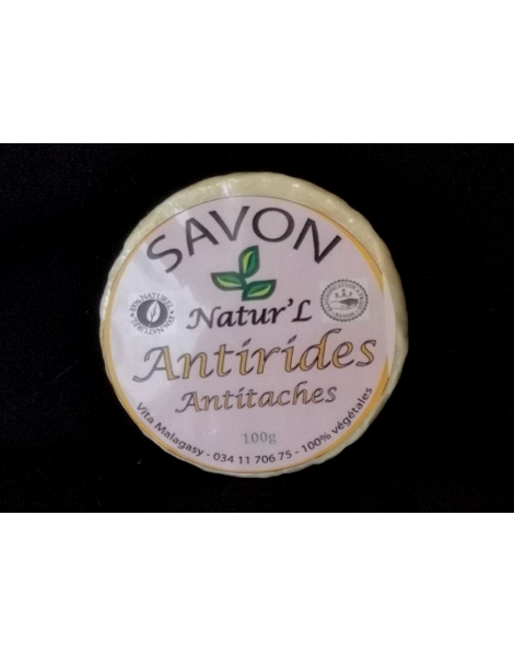 Savon Antirides et antitaches  100%naturel