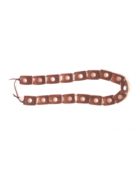 Ceinture en noix de coco montée sur cordon