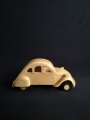 Voiture 2CV miniature en bois décoration