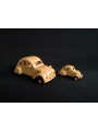 Voiture 2CV miniature en bois décoration