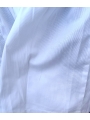 Robe smocks blancs  en coton piqué blanc
